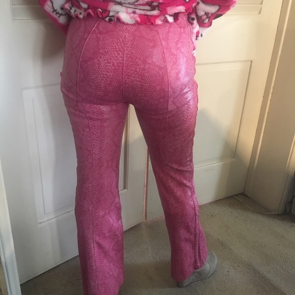 Pink Python Pants! - Picture 3 of 5